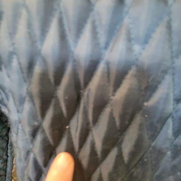 XS Sweaty Betty 3 In 1 Navy Blue Parka Hooded Winter Coat - Picture 9 of 9